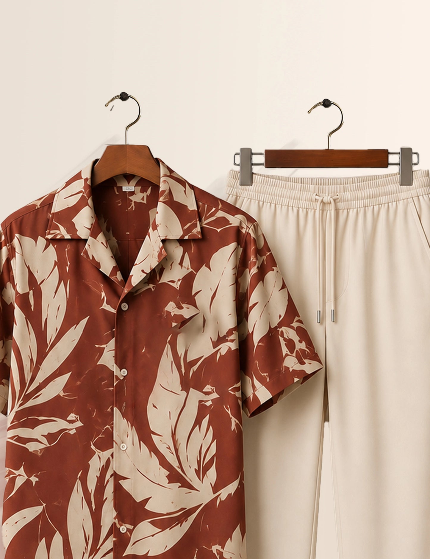 Brown Leaf Unisex Cords - XPCRDF