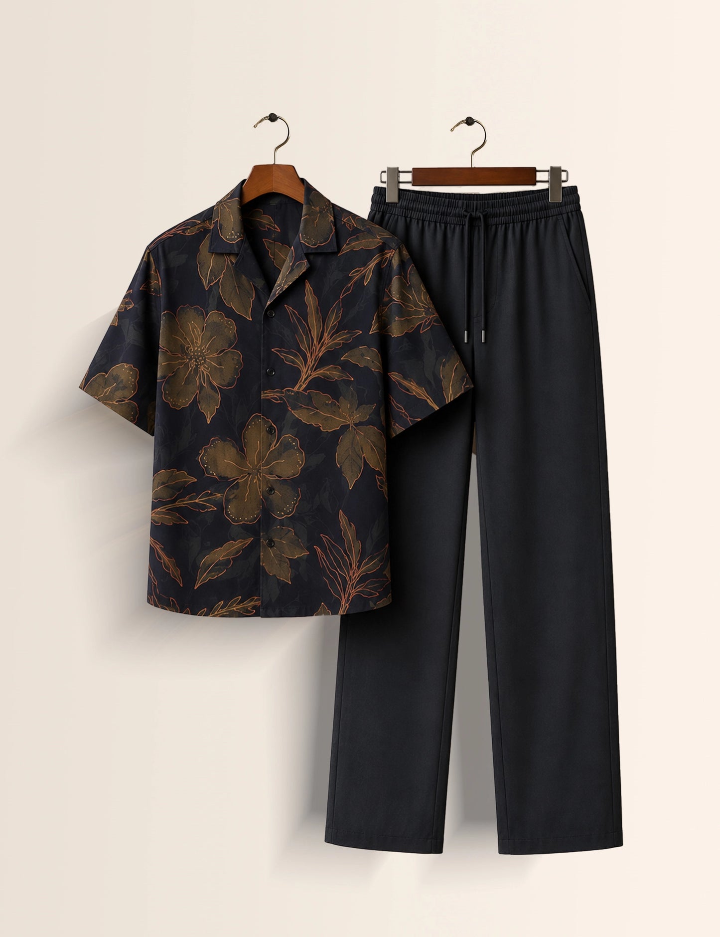 Black Design Unisex Cords - XPCRDF