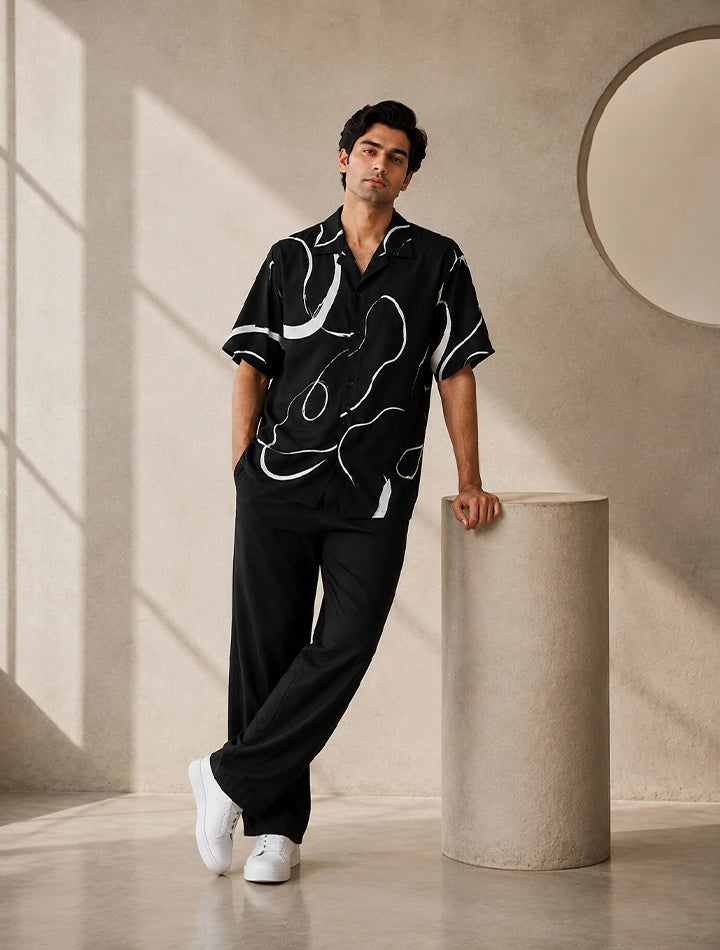 Black Loop Unisex Cords - XPCRDF