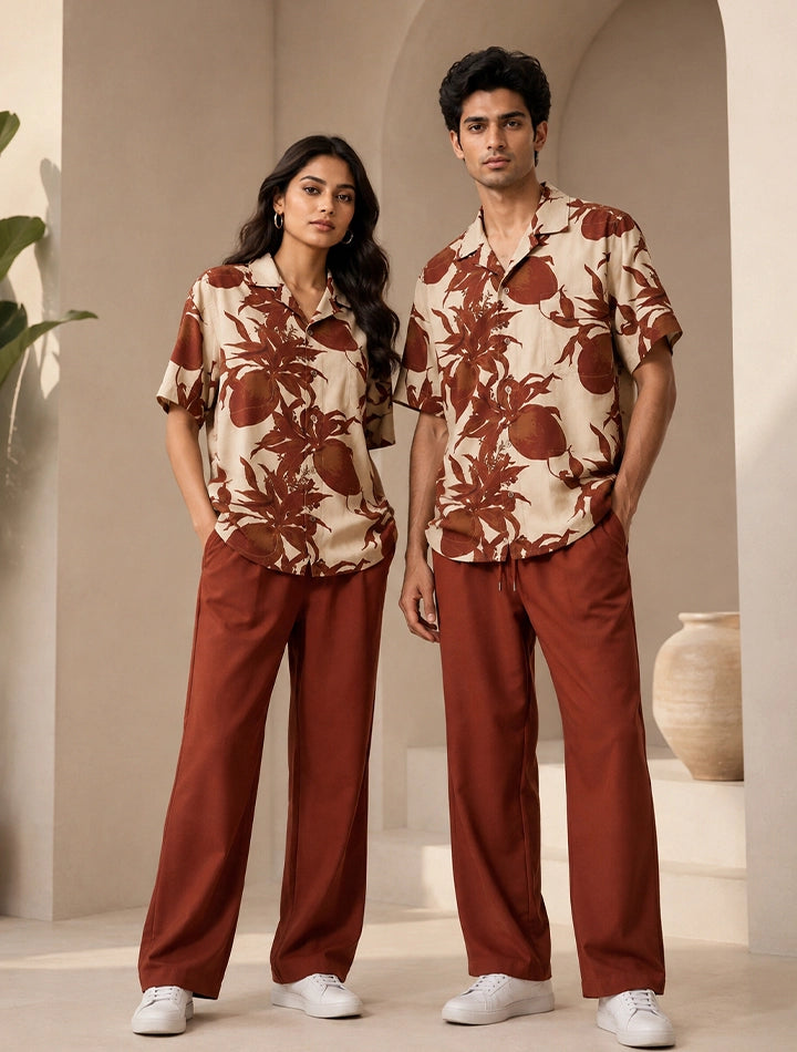 Brown Coconut Unisex Cords - XPCRDF