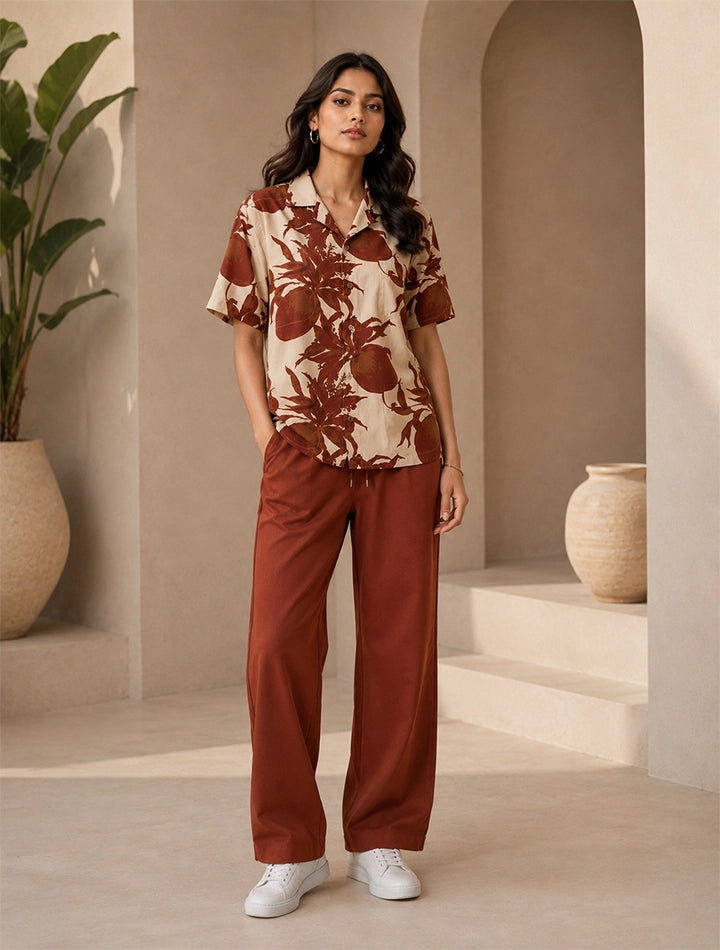 Brown Coconut Unisex Cords - XPCRDF