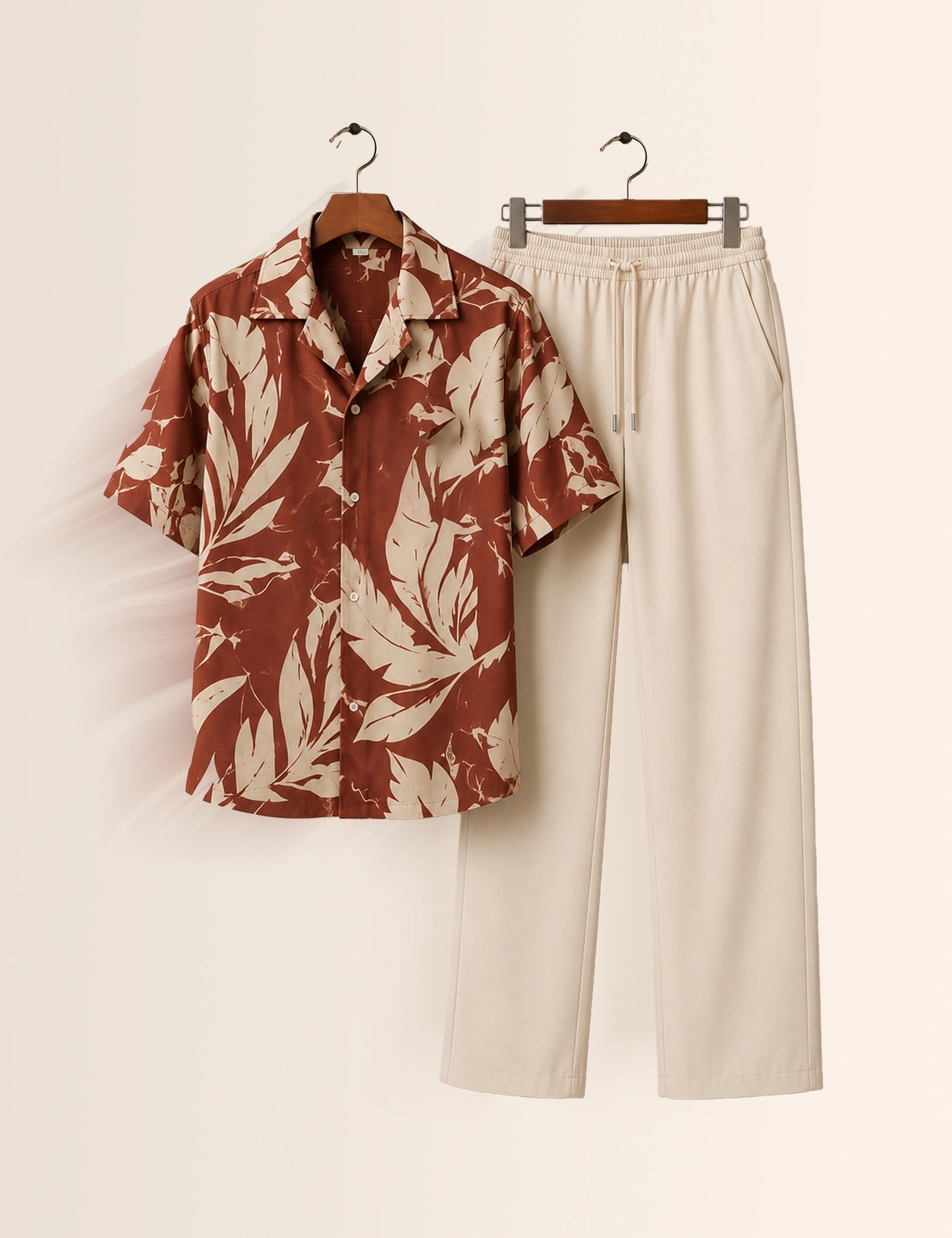 Brown Leaf Unisex Cords - XPCRDF