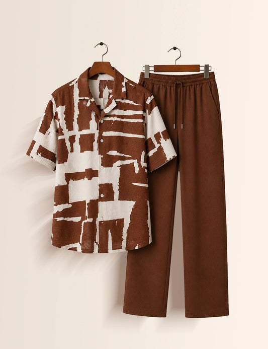 Brown Patch Unisex Cords - XPCRDF