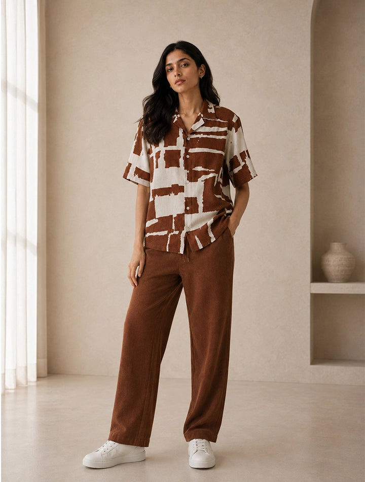 Brown Patch Unisex Cords - XPCRDF