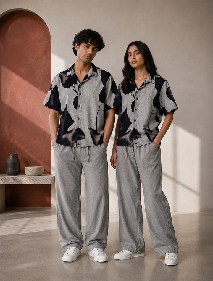 Grey Black Unisex Cords - XPCRDF