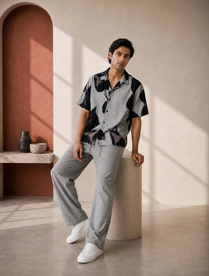 Grey Black Unisex Cords - XPCRDF