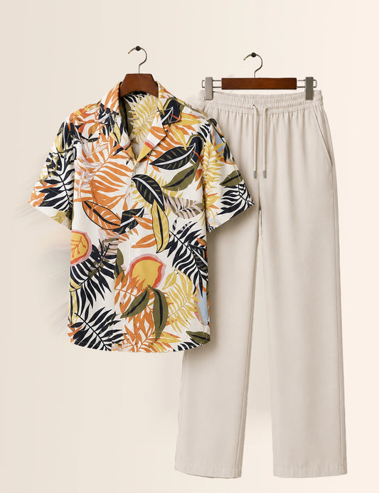 Multi Leaves Unisex Cords - XPCRDF