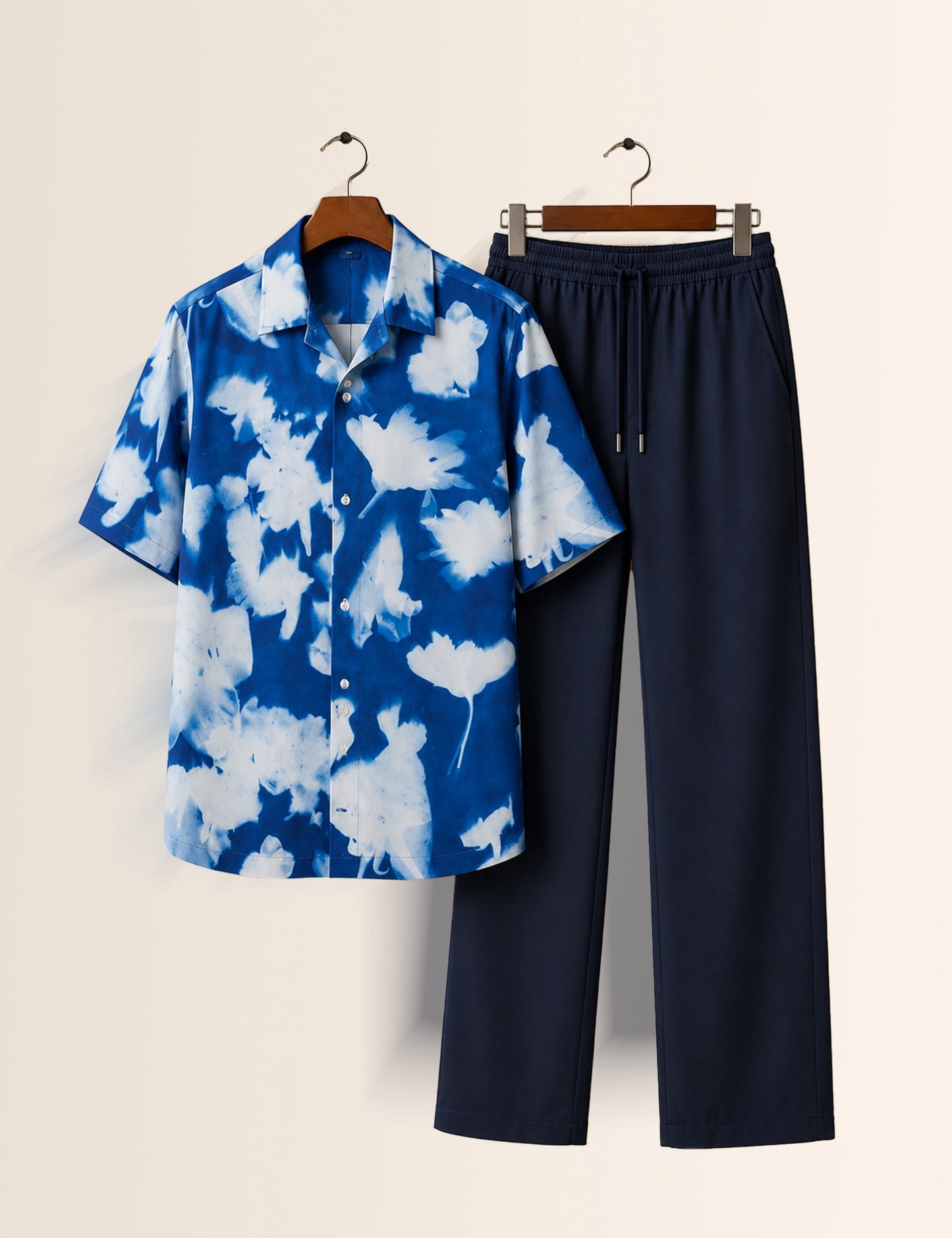 Navy Feathery Unisex Cords - XPCRDF