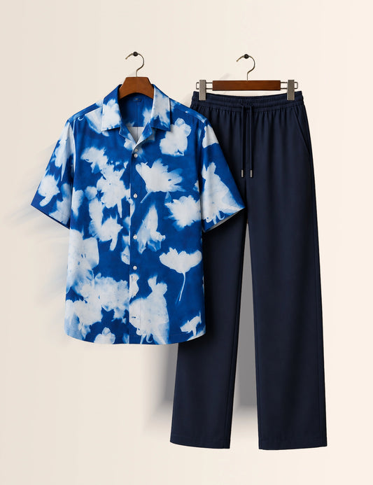 Navy Feathery Unisex Cords - XPCRDF