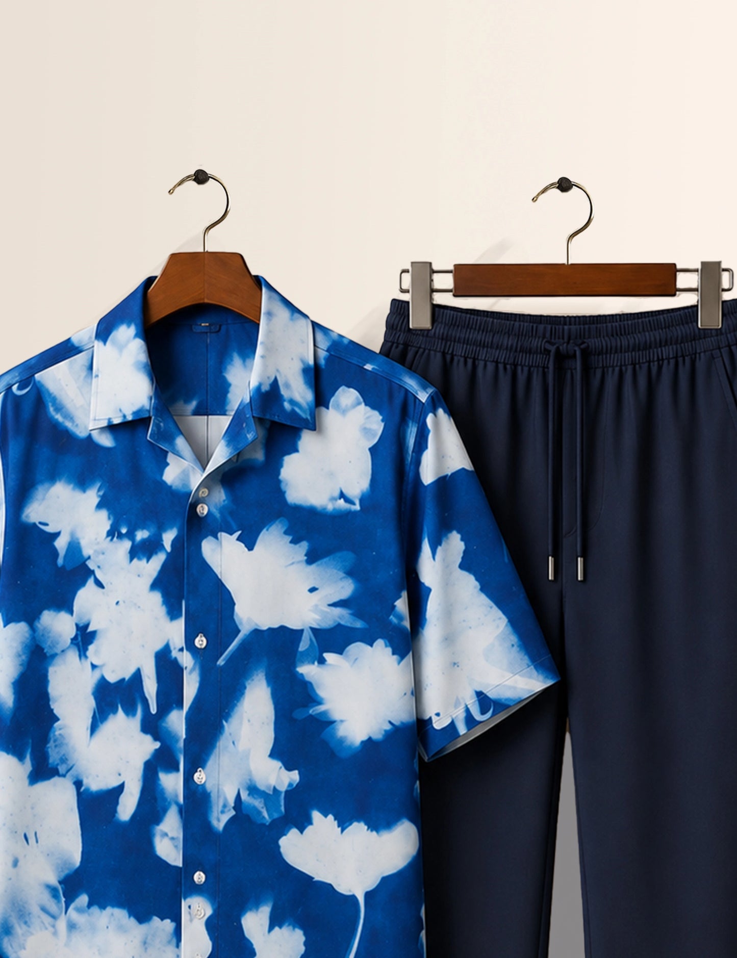 Navy Feathery Unisex Cords - XPCRDF
