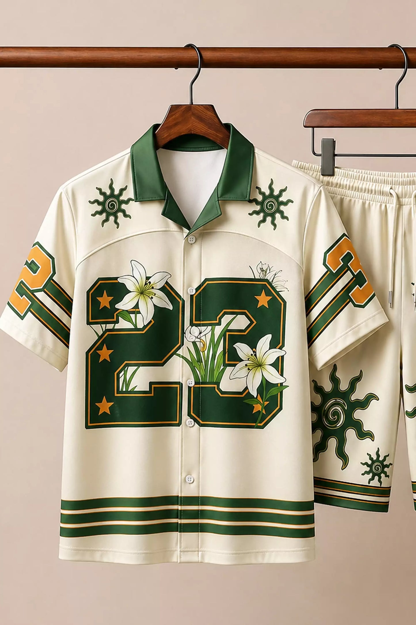 Green 22 Half Pants Cords - XPCRDH